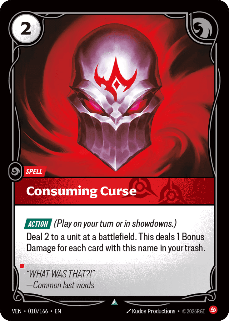 Consuming Curse [VEN-010]