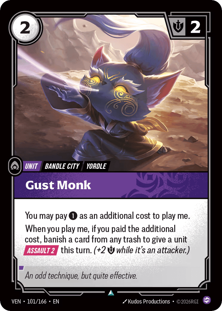 Gust Monk [VEN-101]