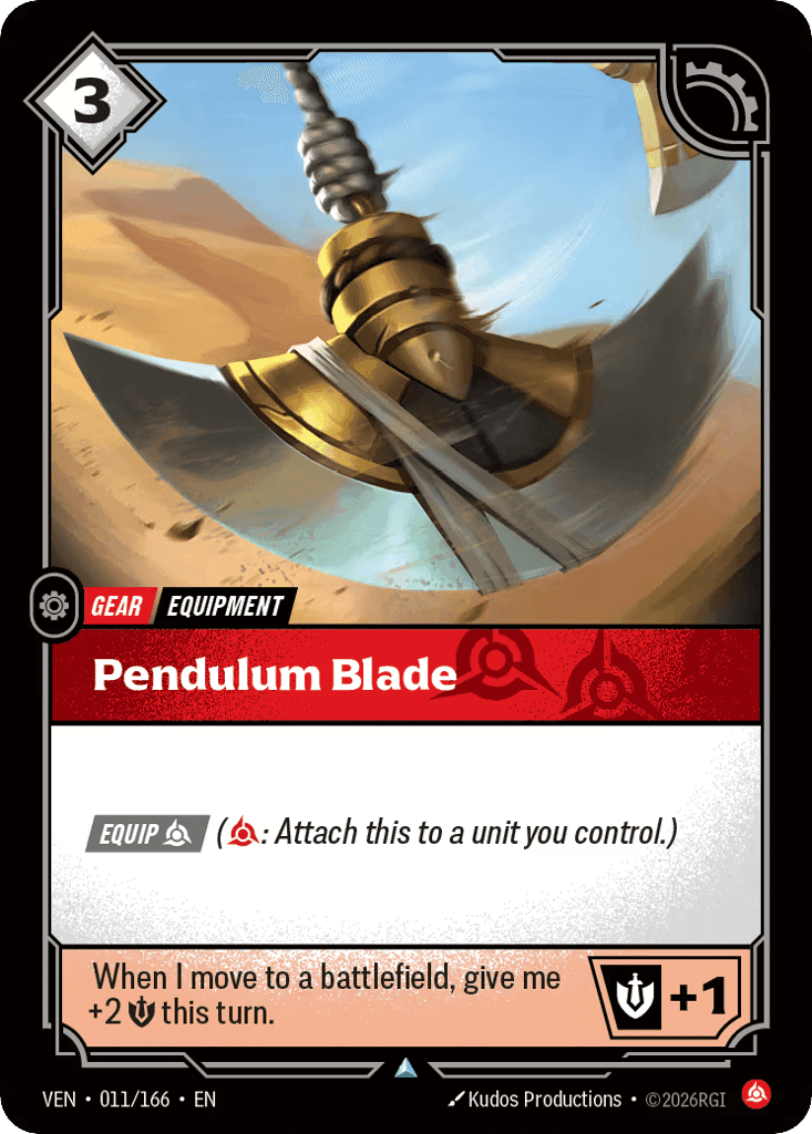 Pendulum Blade [VEN-011]