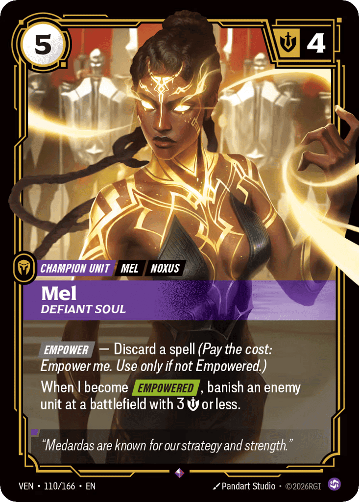 Mel, Defiant Soul [VEN 110/166] (Foil)