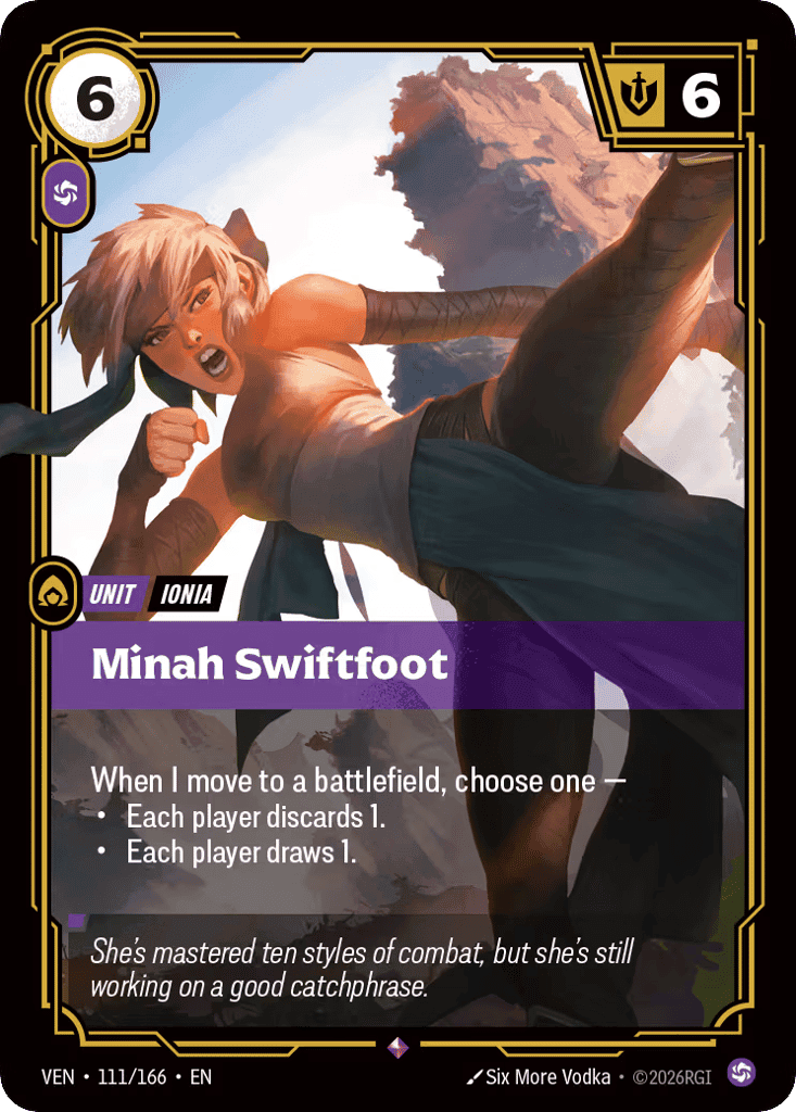 Minah Swiftfoot [VEN-111] (Foil)