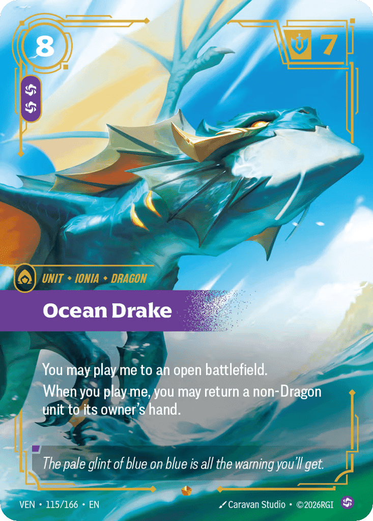 Ocean Drake [VEN-115] (Foil)