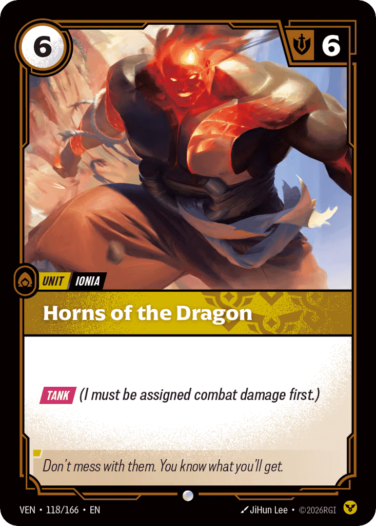 Horns of the Dragon [VEN-118]