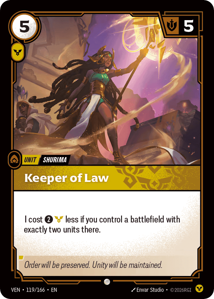 Keeper of Law [VEN-119]