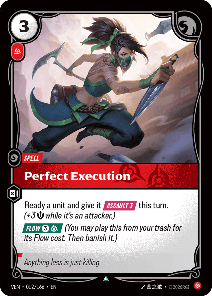 Perfect Execution [VEN-012] (Foil)