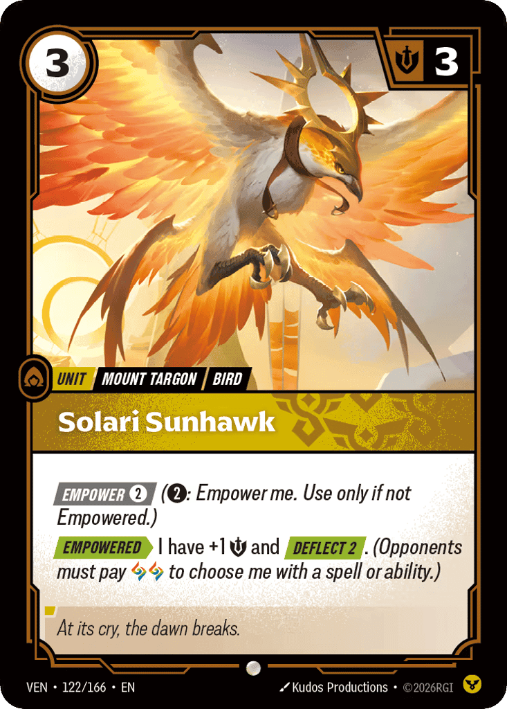 Solari Sunhawk [VEN-122]