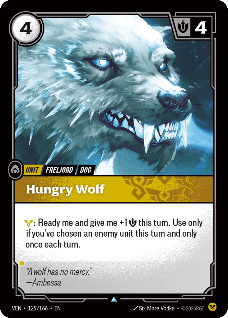 Hungry Wolf [VEN-125]