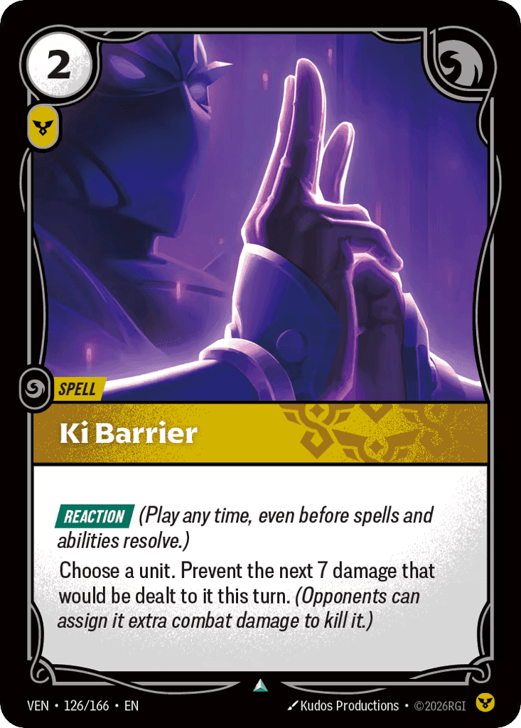 Ki Barrier [VEN-126] (Foil)
