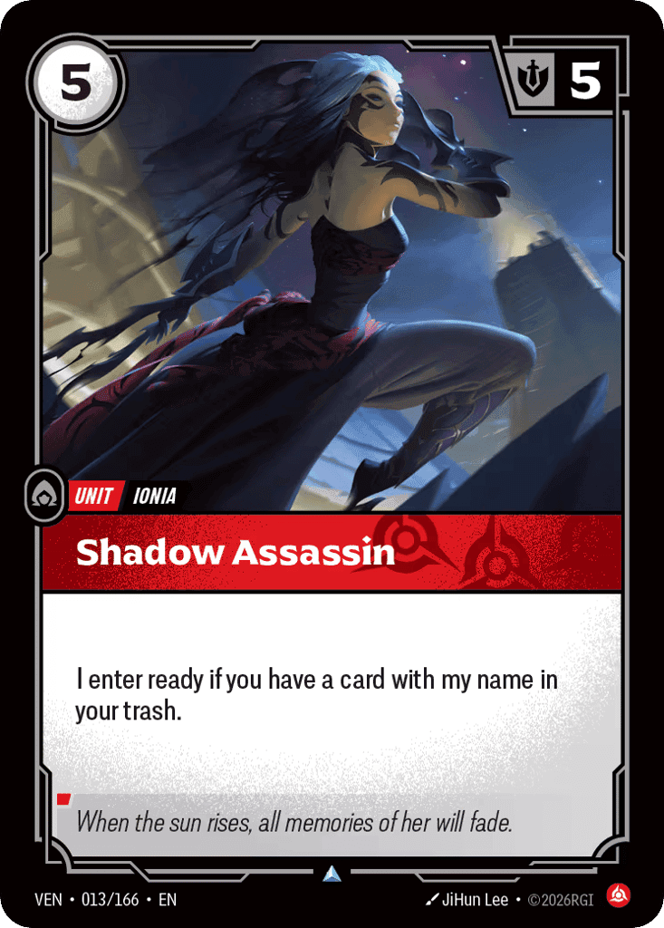 Shadow Assassin [VEN-013] (Foil)