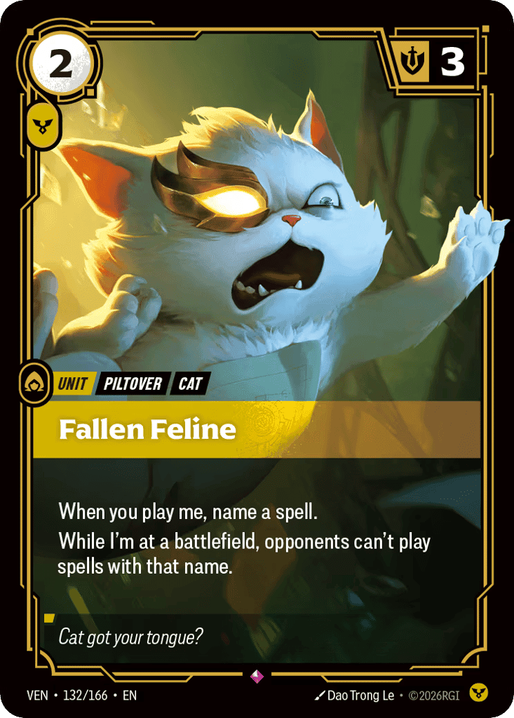 Fallen Feline [VEN-132] (Foil)