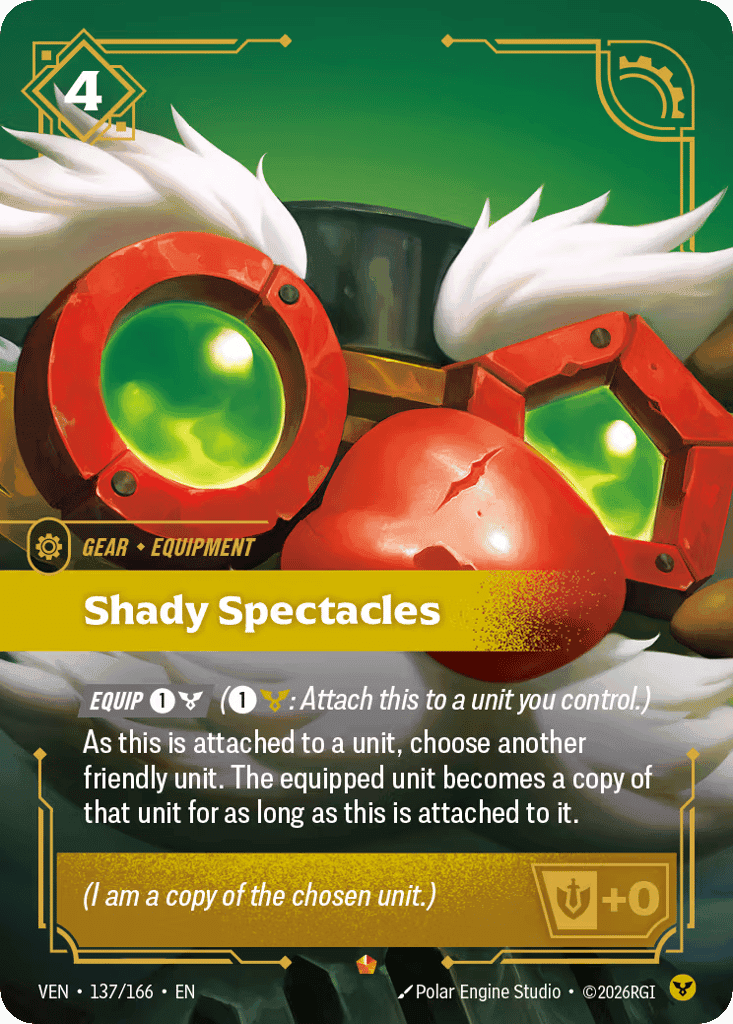 Shady Spectacles [VEN-137] (Foil)