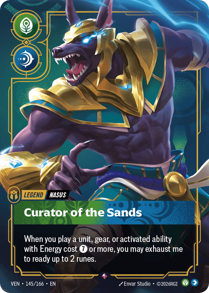 Nasus, Curator of the Sands [VEN 145/166] (Foil)