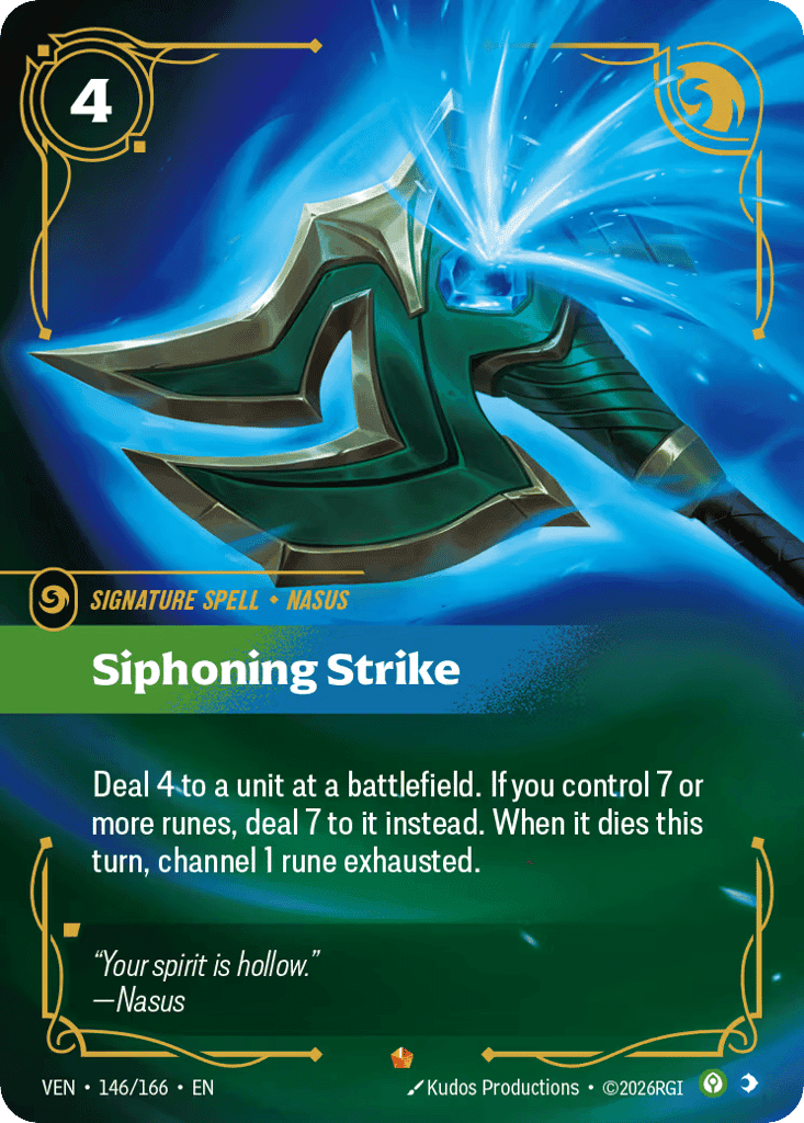 Siphoning Strike [VEN-146] (Foil)