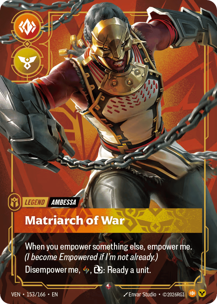 Ambessa, Matriarch of War [VEN 153/166] (Foil)