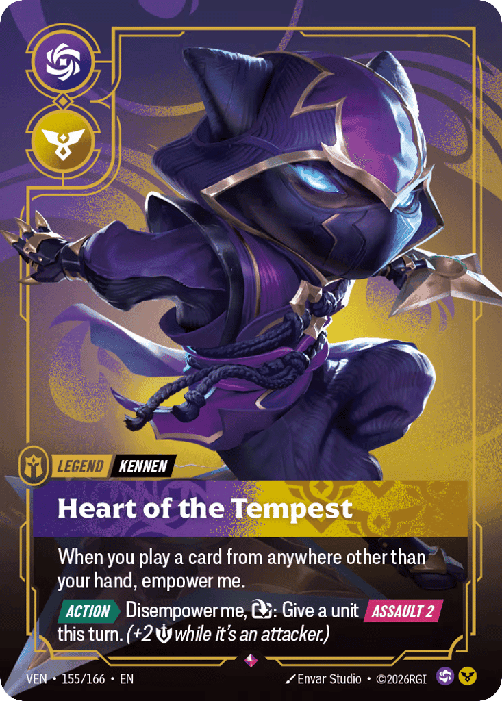 Kennen, Heart of the Tempest [VEN 155/166] (Foil)