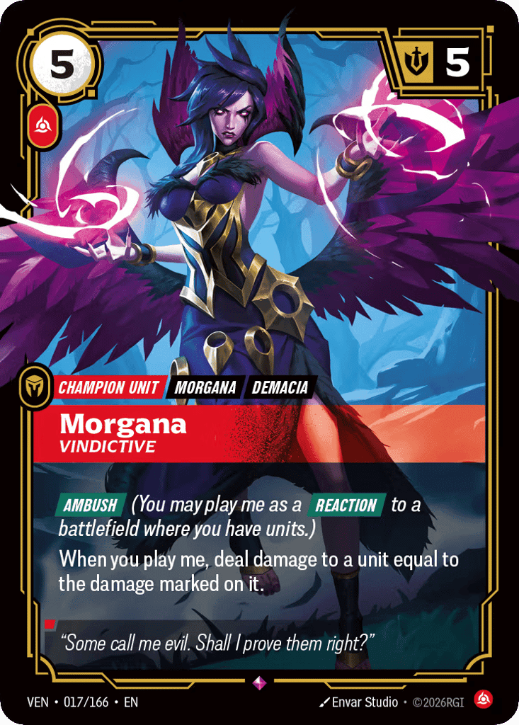 Morgana, Vindictive [VEN 017/166] (Foil)