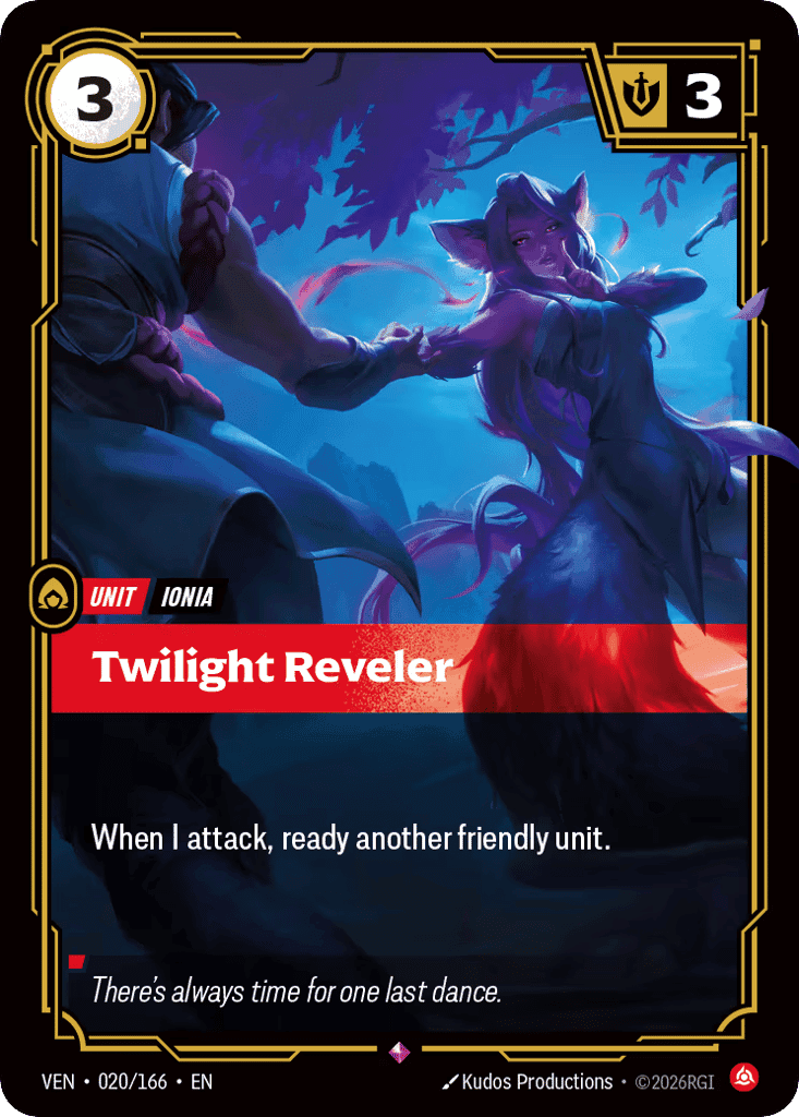 Twilight Reveler [VEN-020] (Foil)