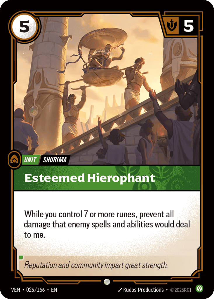 Esteemed Hierophant [VEN-025]