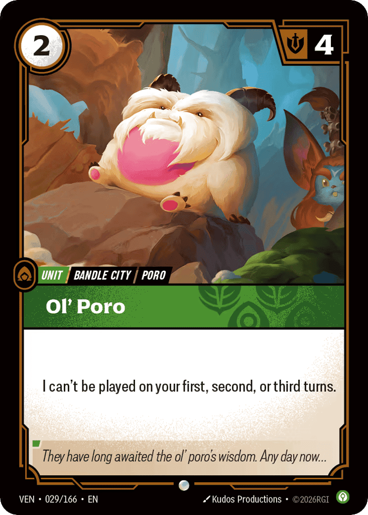 Ol' Poro [VEN-029]