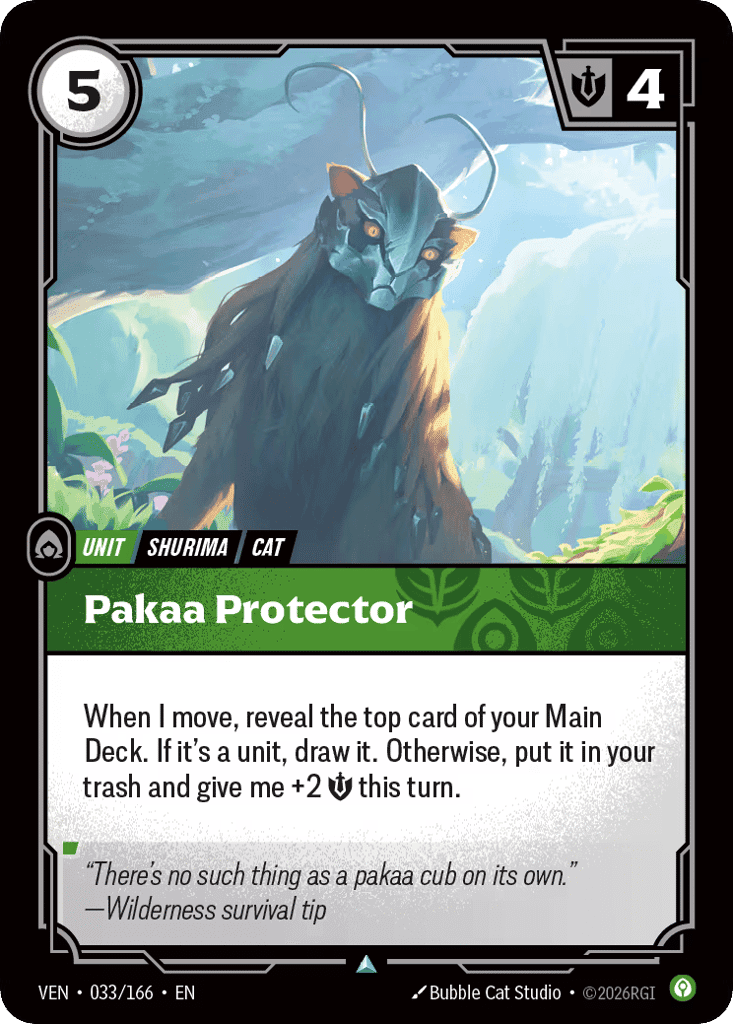 Pakaa Protector [VEN-033] (Foil)