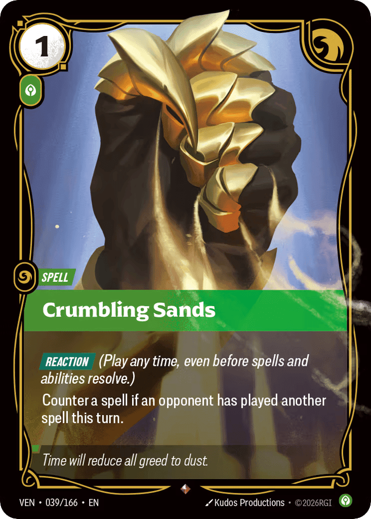 Crumbling Sands [VEN-039] (Foil)
