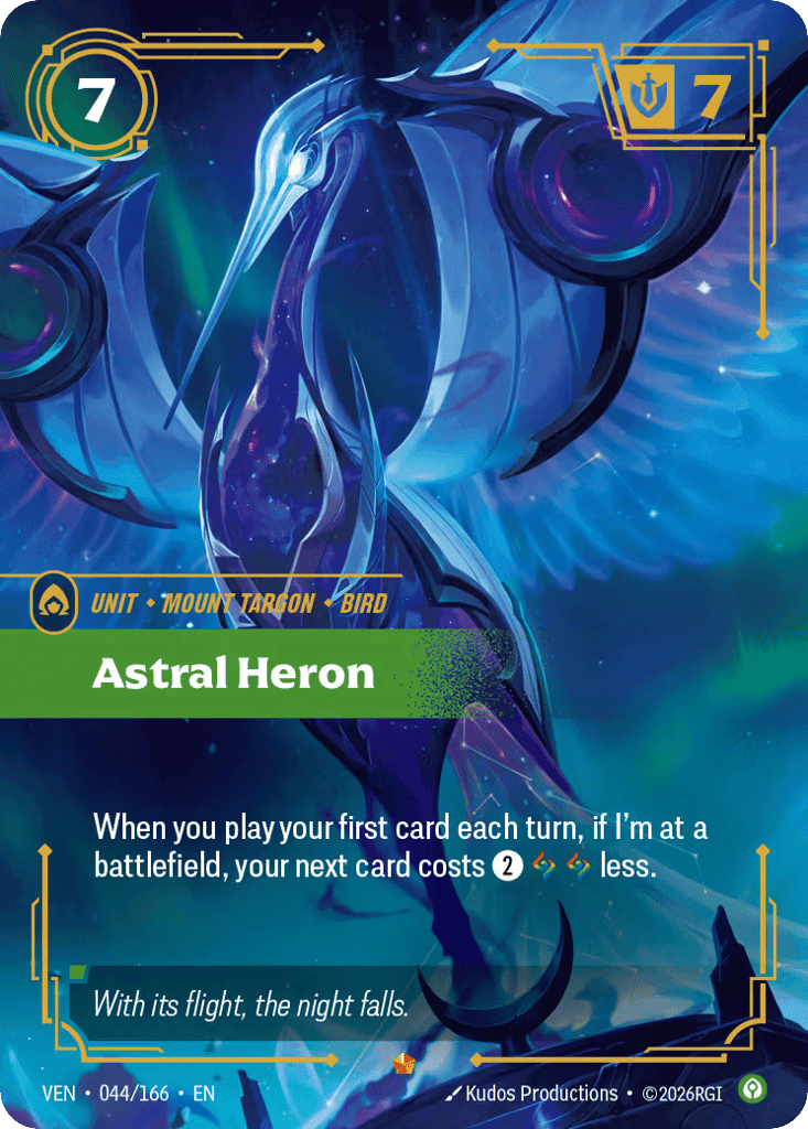 Astral Heron [VEN-044] (Foil)