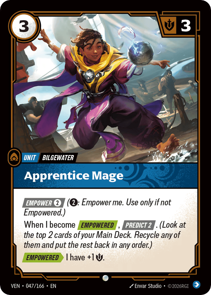 Apprentice Mage [VEN-047] (Foil)