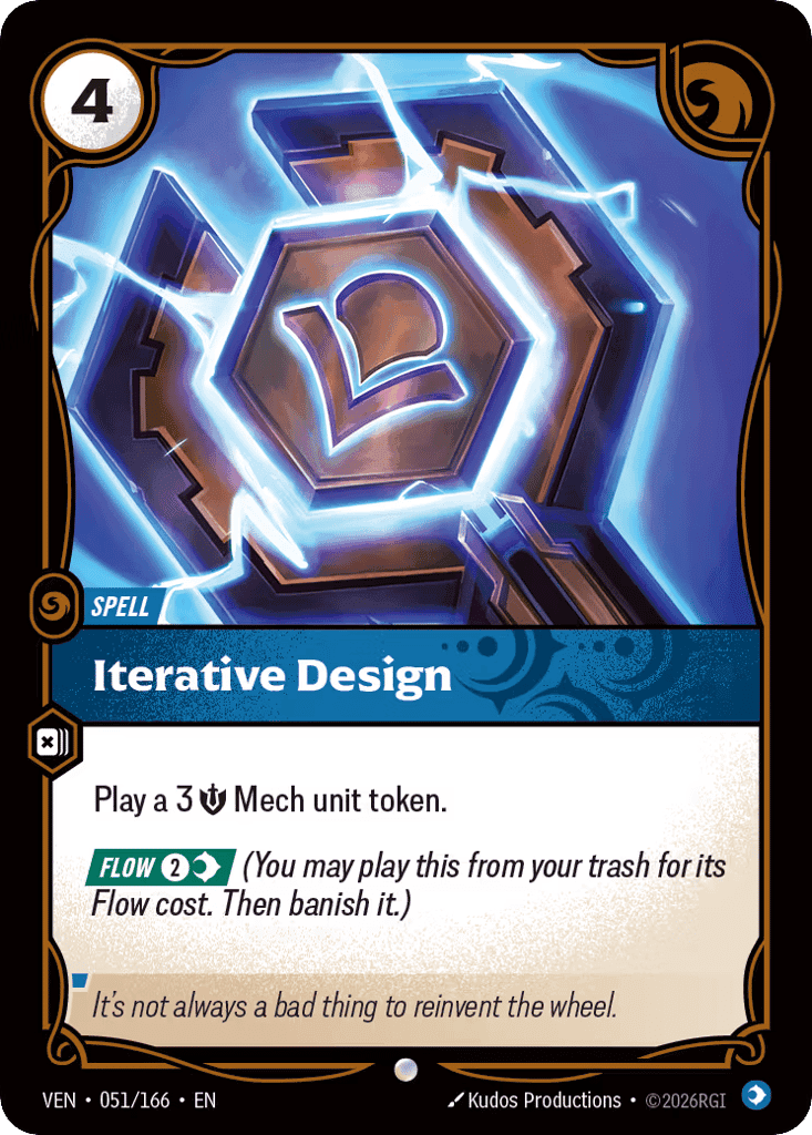 Iterative Design [VEN-051]