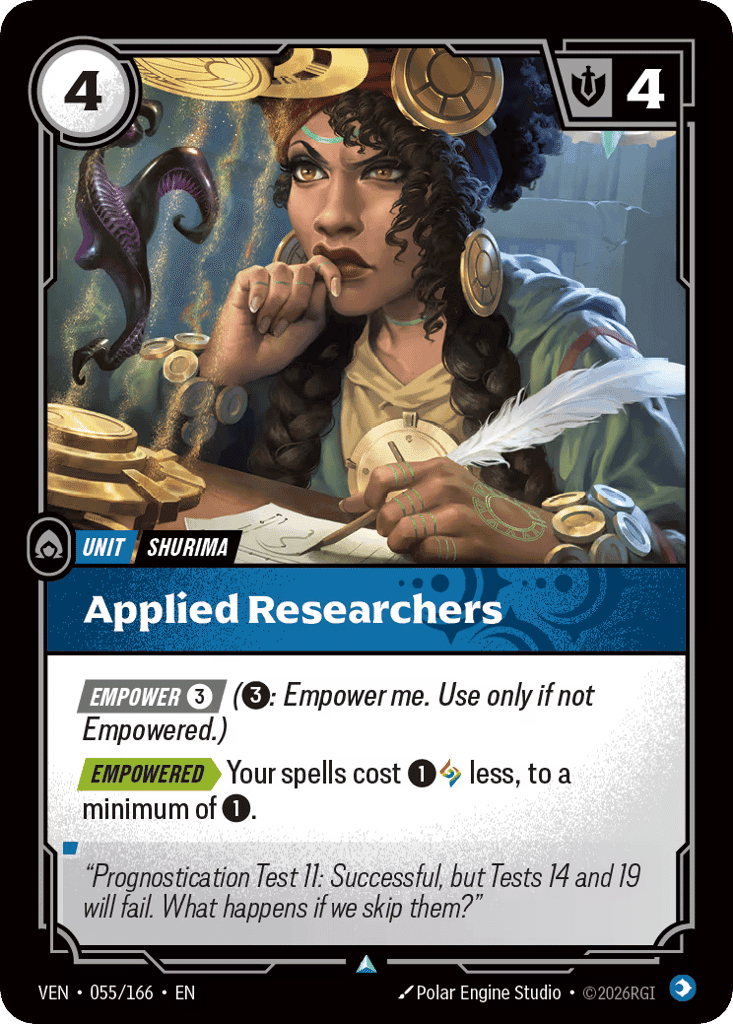 Applied Researchers [VEN-055] (Foil)