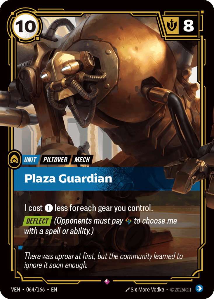 Plaza Guardian [VEN-064] (Foil)