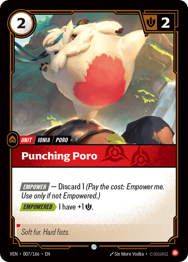 Punching Poro [VEN-007]