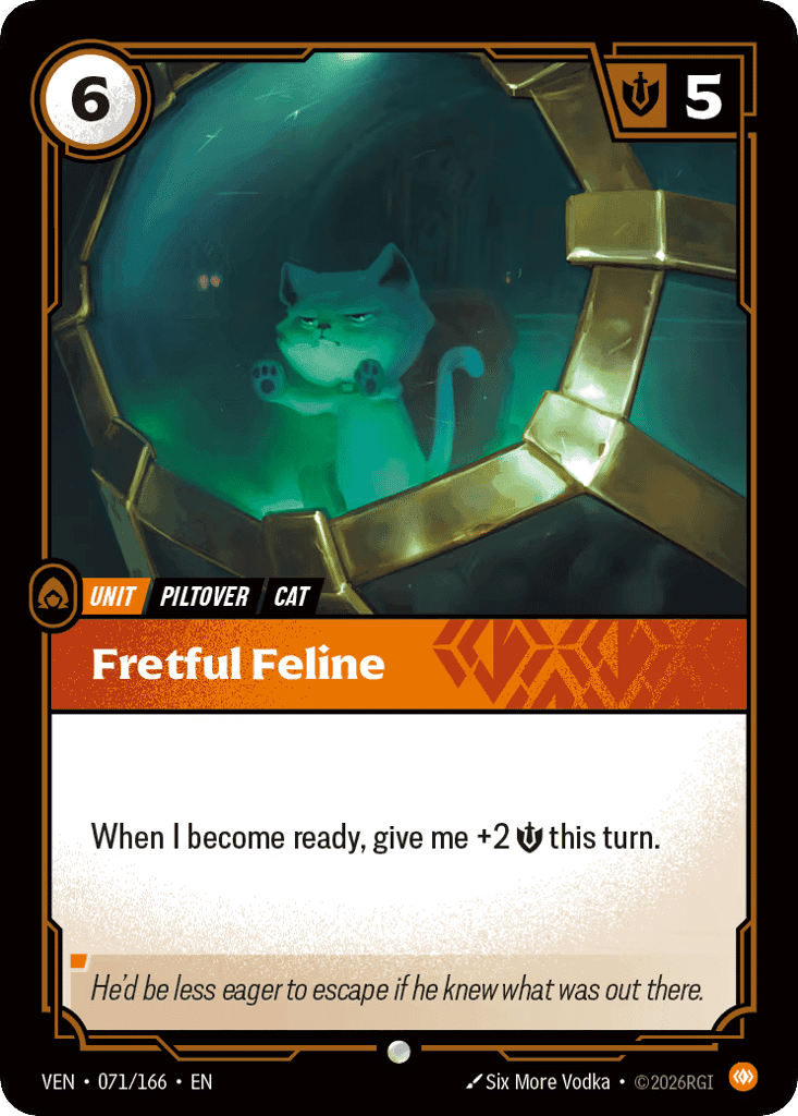 Fretful Feline [VEN-071]