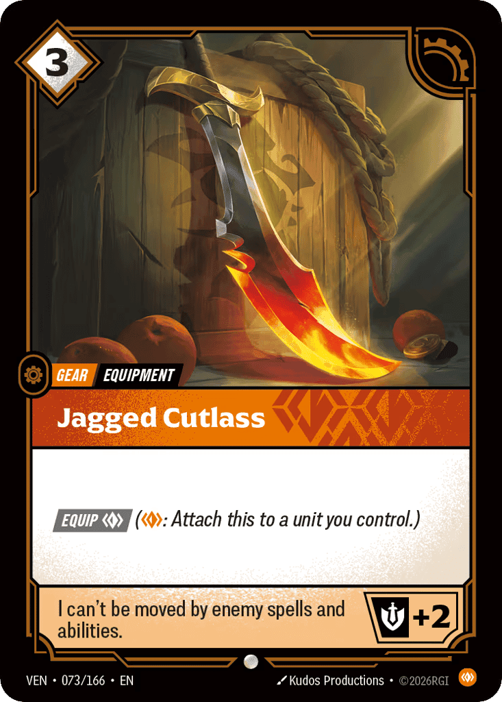 Jagged Cutlass [VEN-073]
