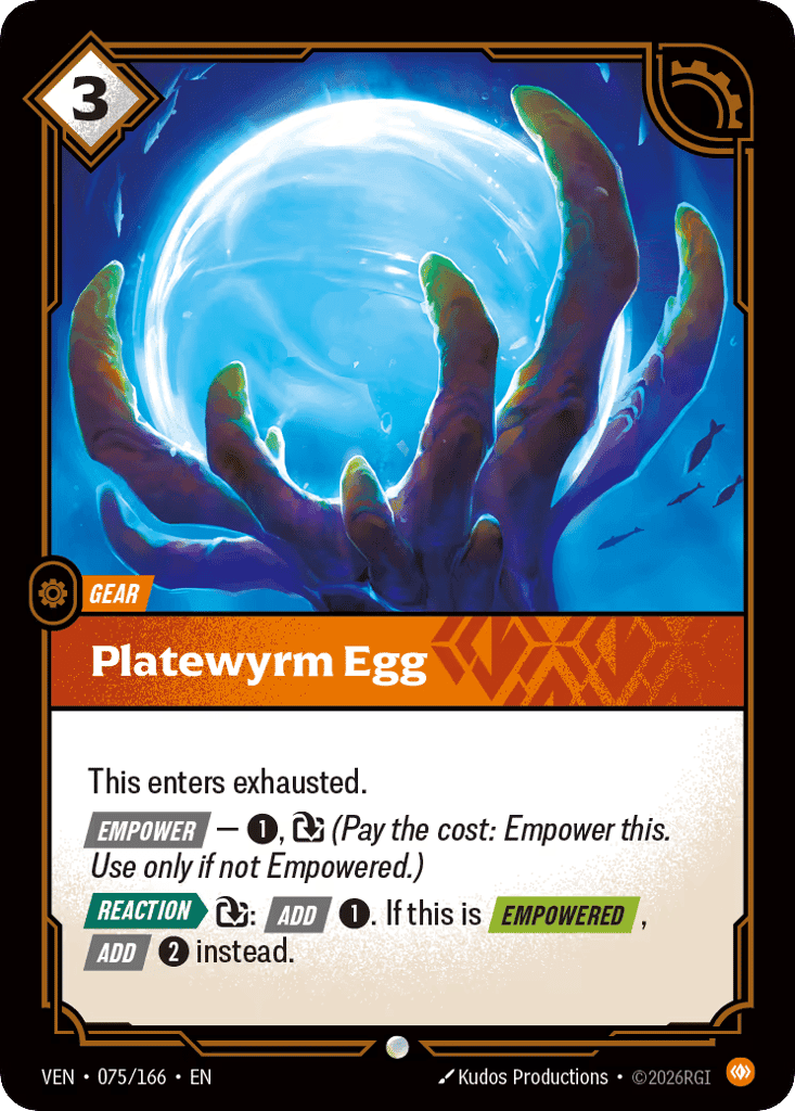 Platewyrm Egg [VEN-075]