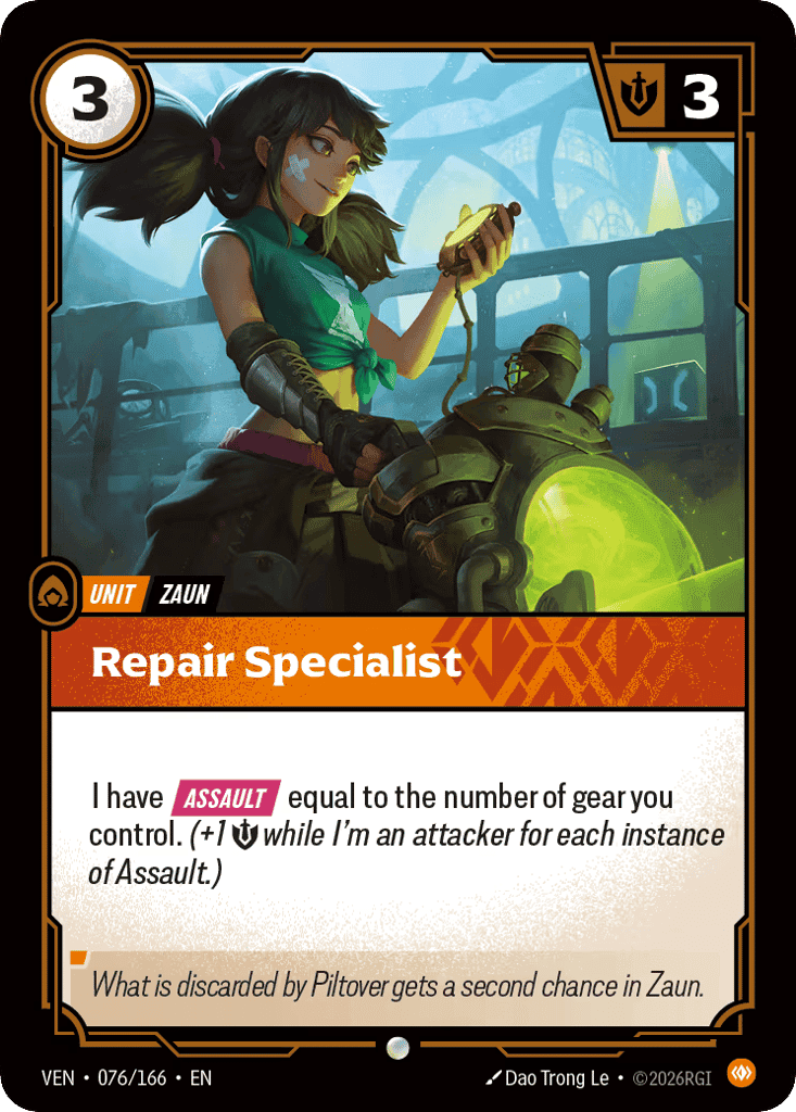 Repair Specialist [VEN-076] (Foil)