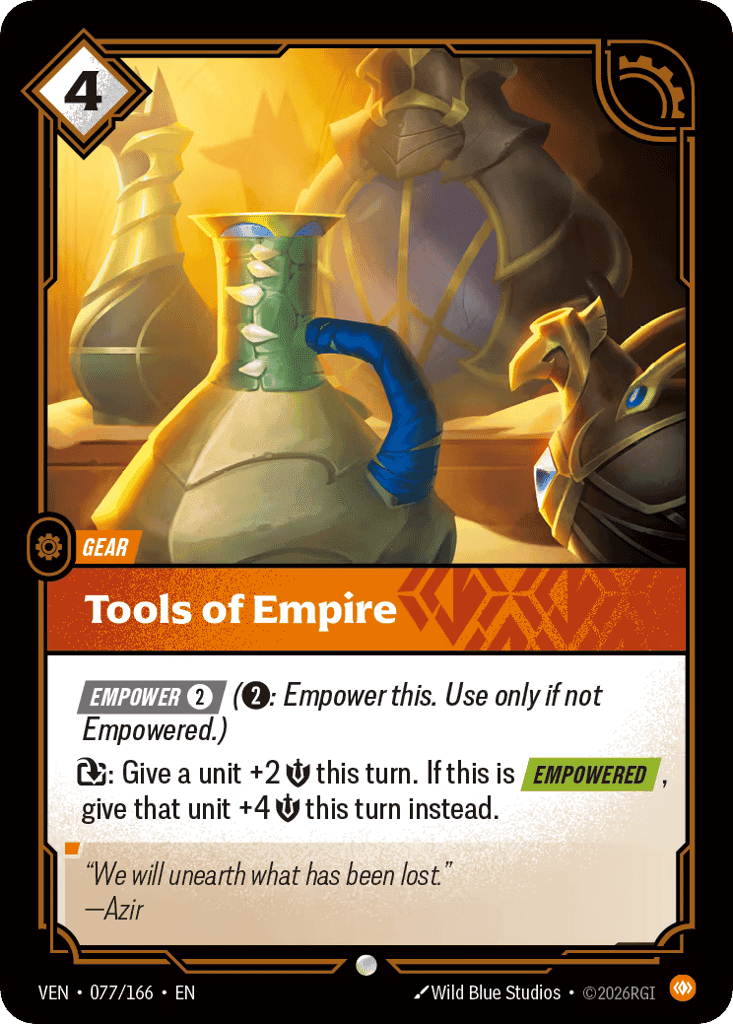 Tools of Empire [VEN-077]