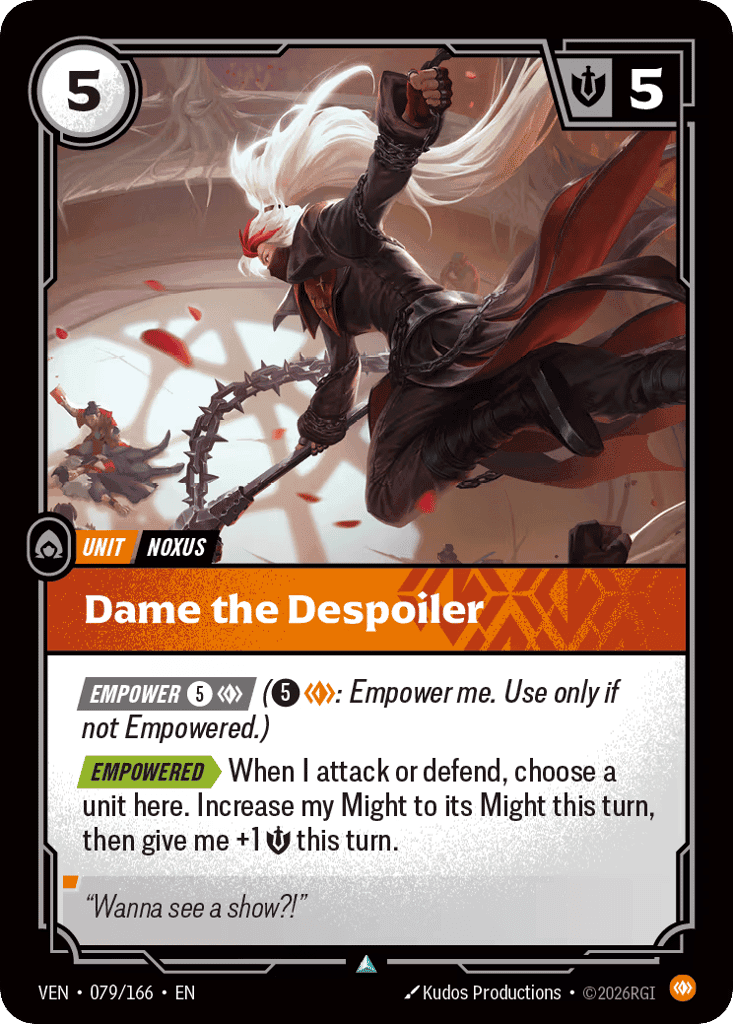 Dame the Despoiler [VEN-079] (Foil)