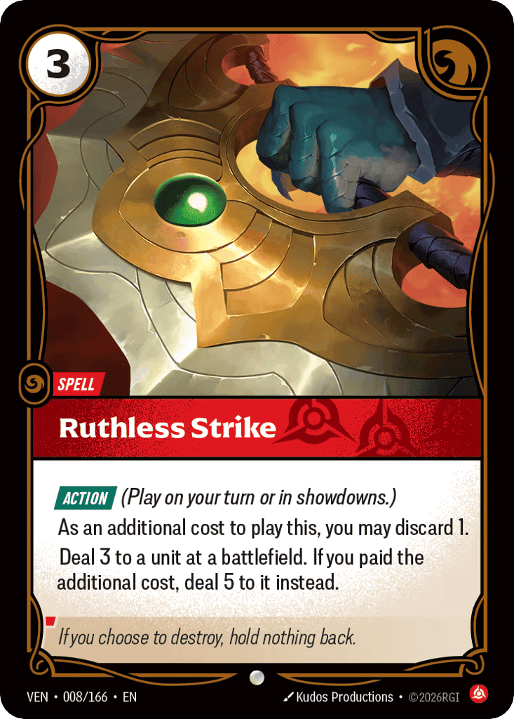 Ruthless Strike [VEN-008]
