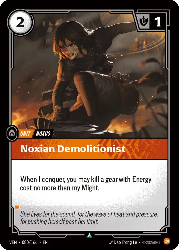 Noxian Demolitionist [VEN-080]