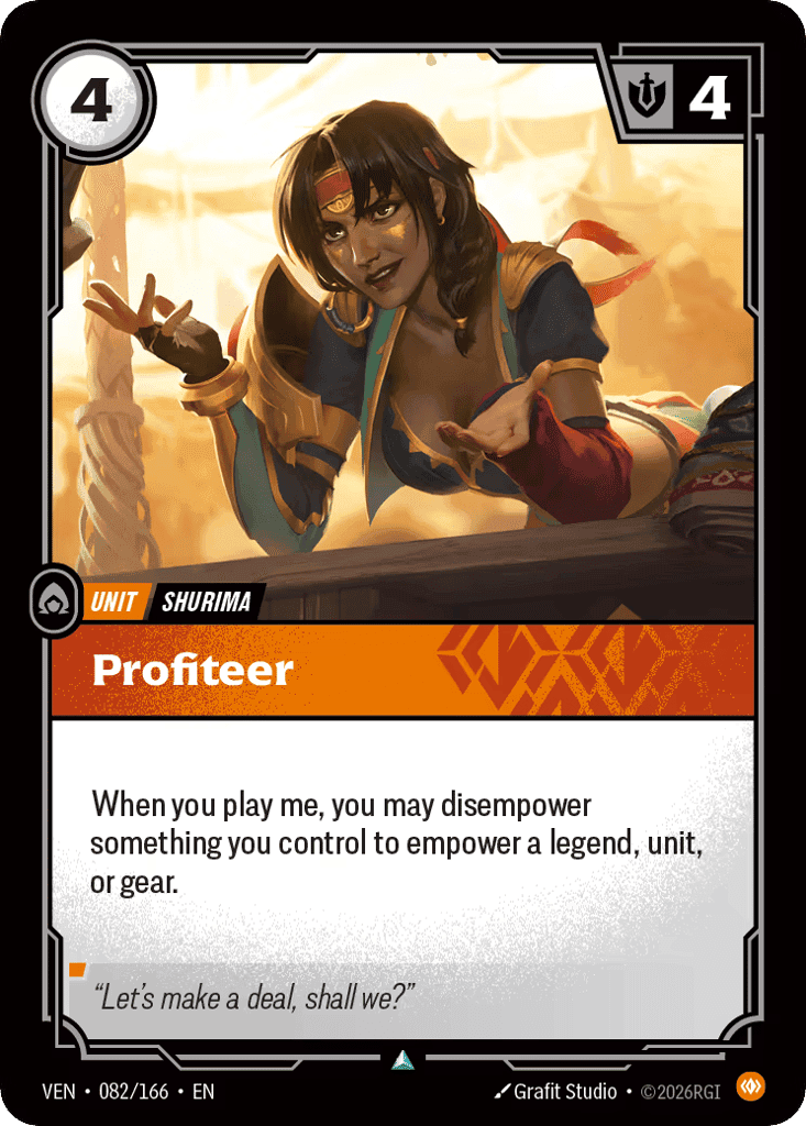 Profiteer [VEN-082]