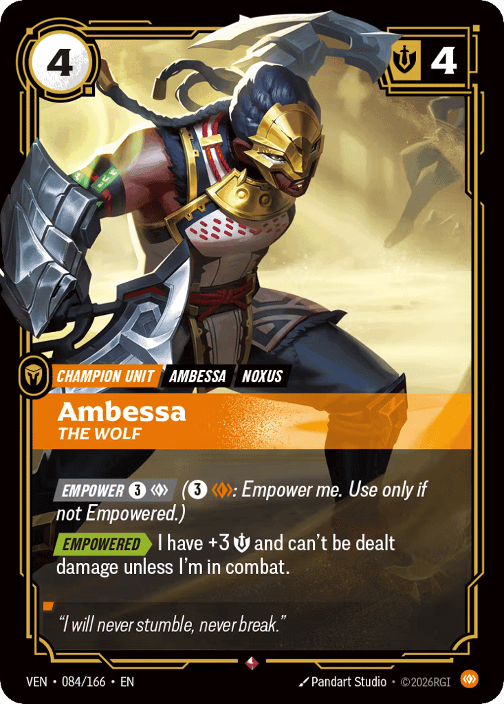 Ambessa, The Wolf [VEN 084/166] (Foil)