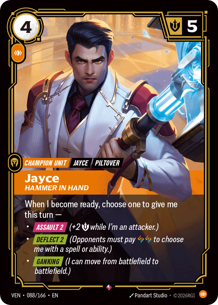 Jayce, Hammer in Hand [VEN 088/166] (Foil)