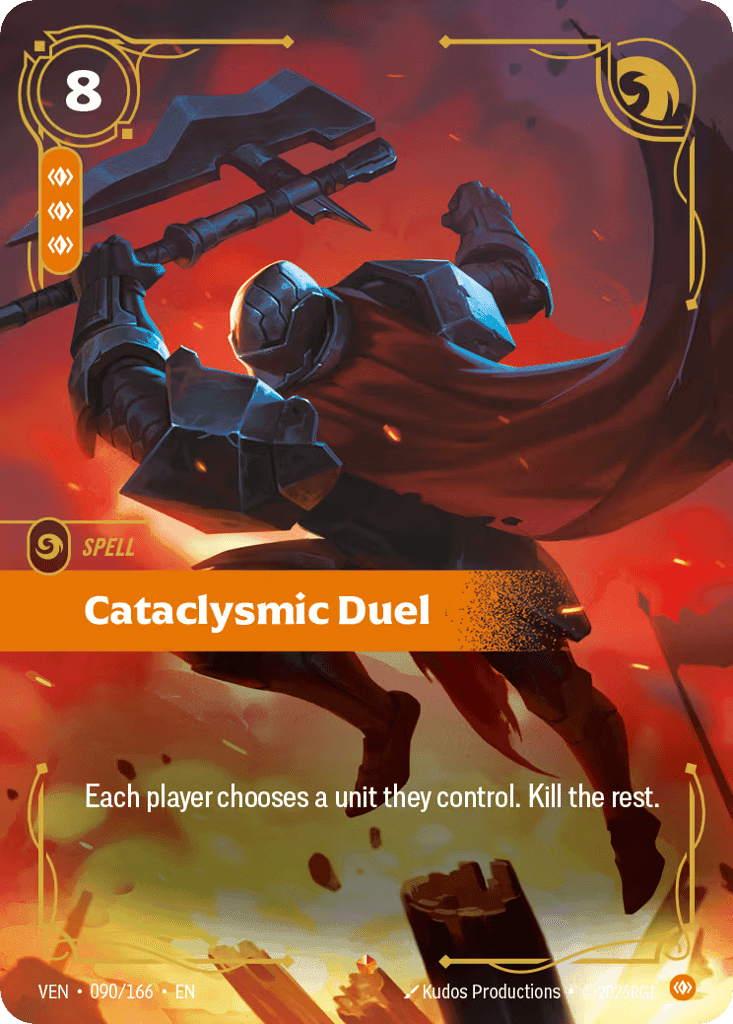 Cataclysmic Duel [VEN-090] (Foil)