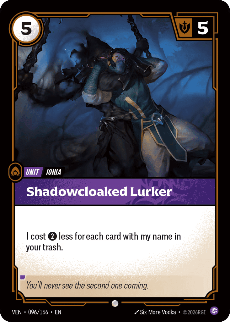 Shadowblade Lurker [VEN-096] (Foil)