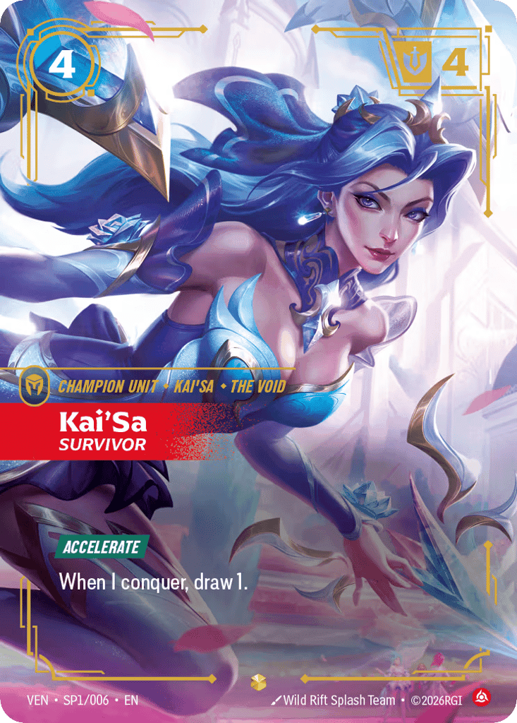 Kai'Sa, Survivor [VEN SP1/006] (Foil)