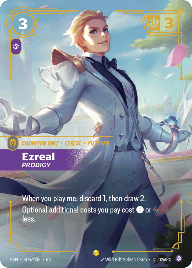 Ezreal, Prodigy [VEN SP5/006] (Foil)
