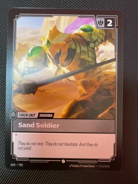 Token Sand Soldier